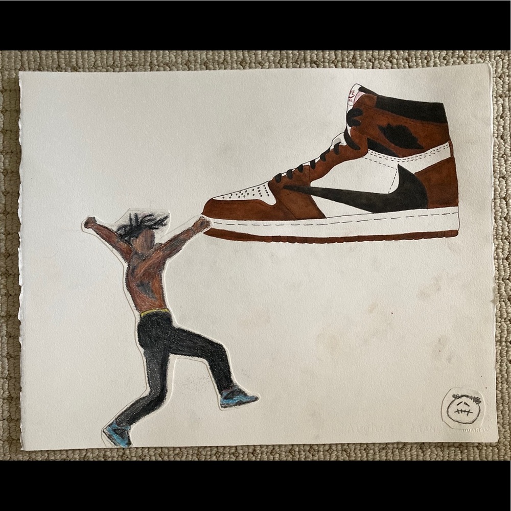 Travis Scott Painting